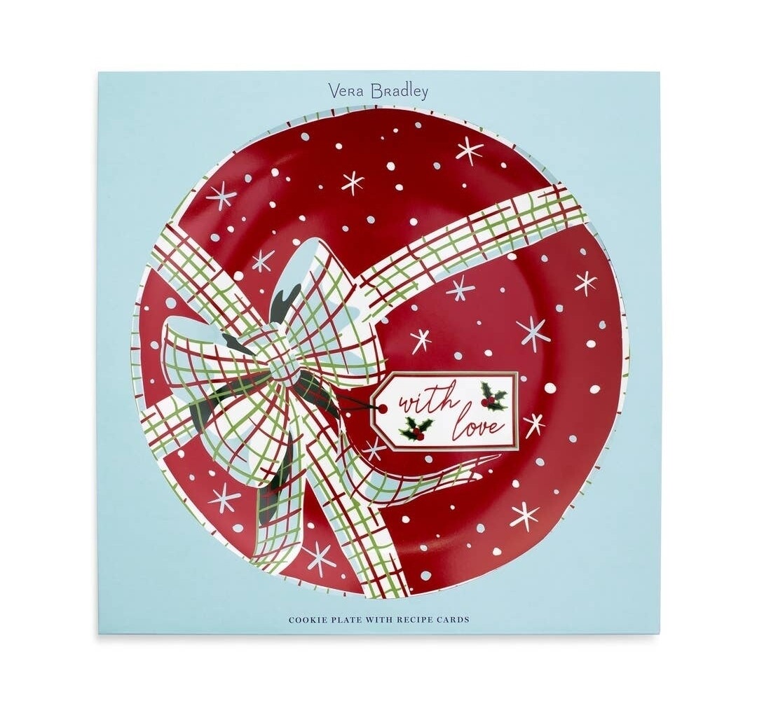 Vera Bradley Cookie Plate