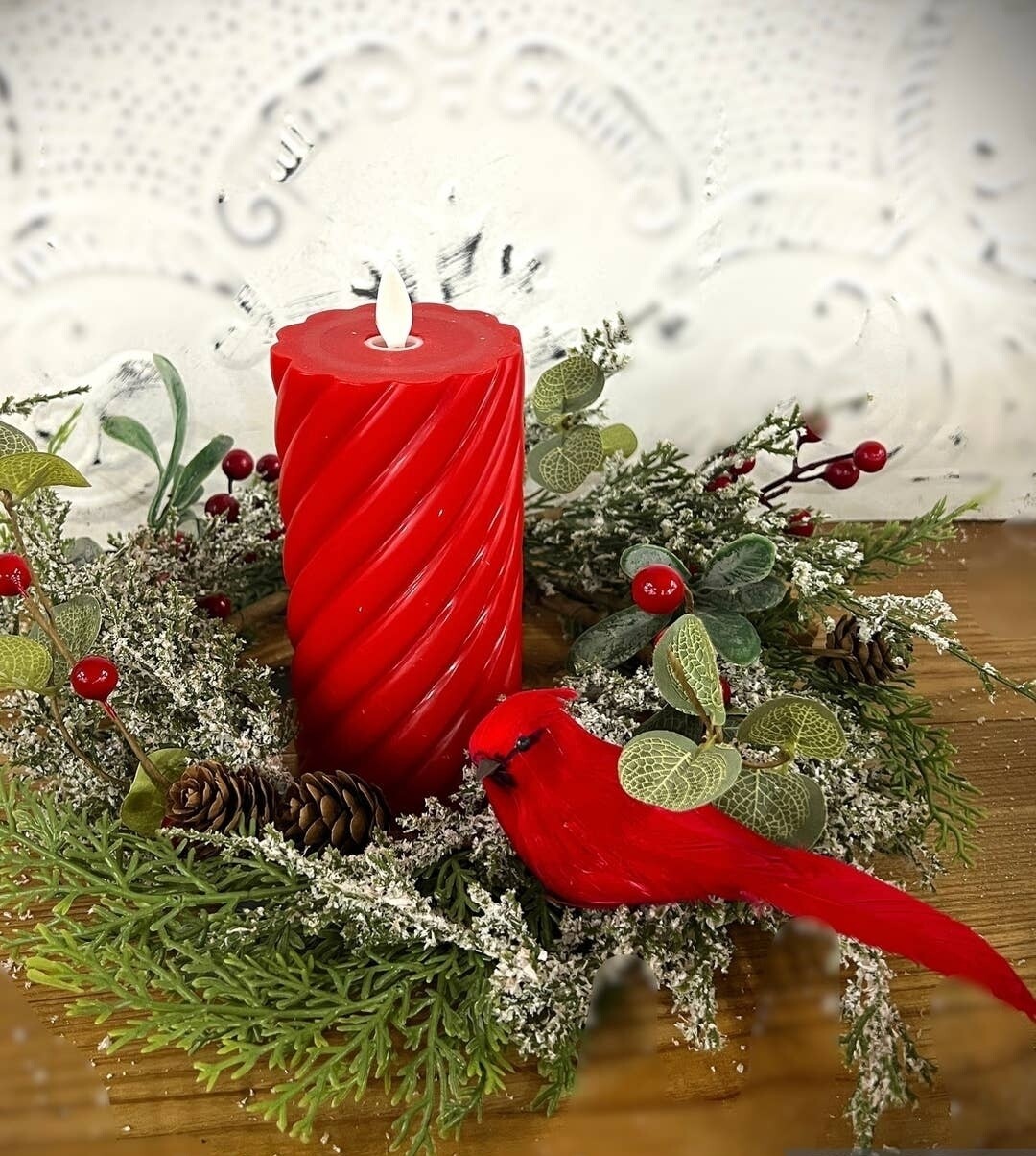 Wings of Grace Candle Ring