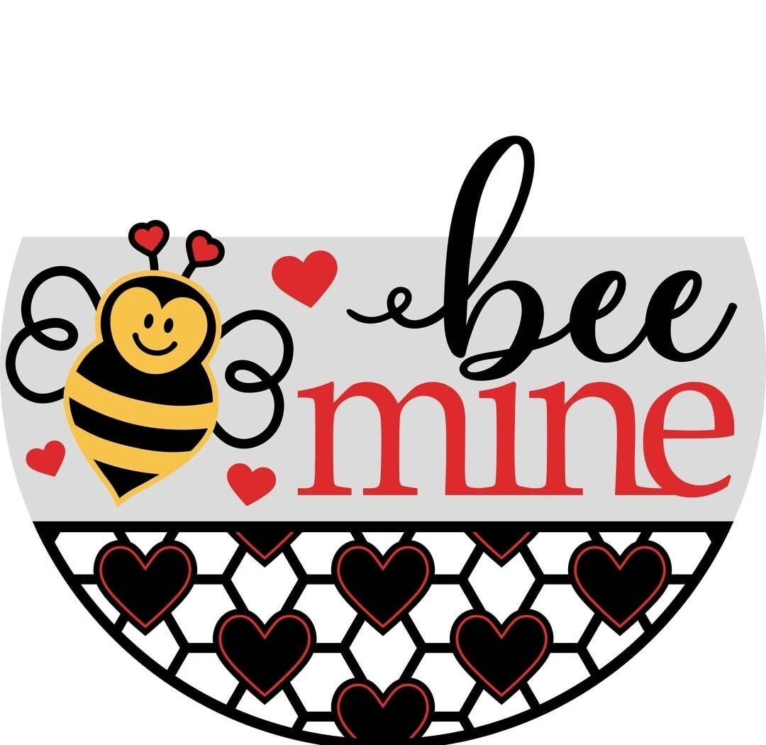 Bee Mine Door Hanger