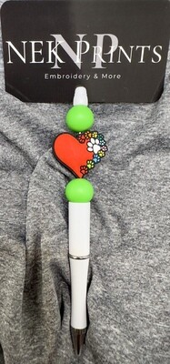 Silicone Beaded Pen