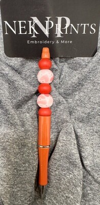 Silicone Beaded Pen