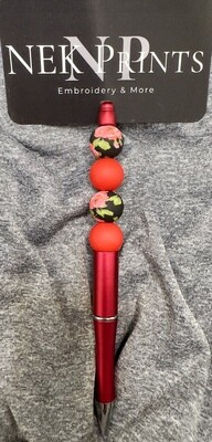 Silicone Beaded Pen