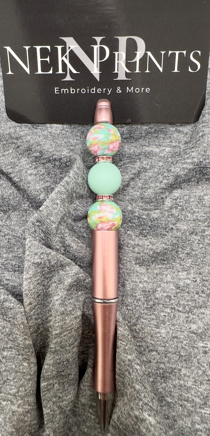 Silicone Beaded Pen