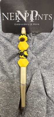 Silicone Beaded Pen