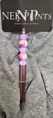 Silicone Beaded Pen