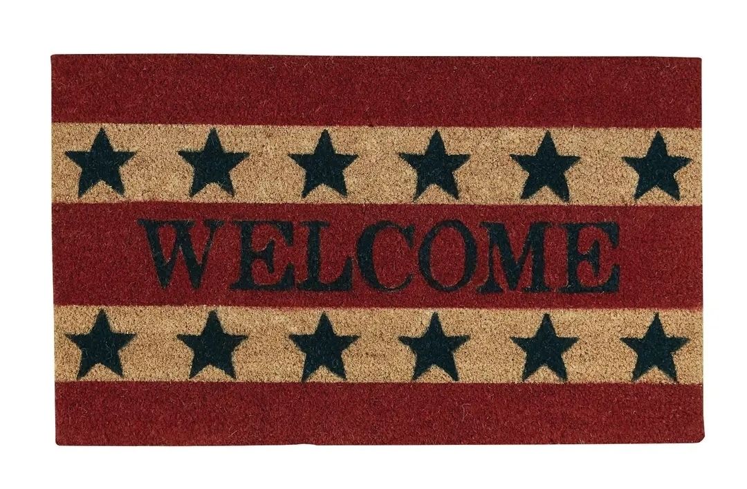 Americana Welcome Mat