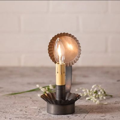 Cabin Chamberstick with Reflector