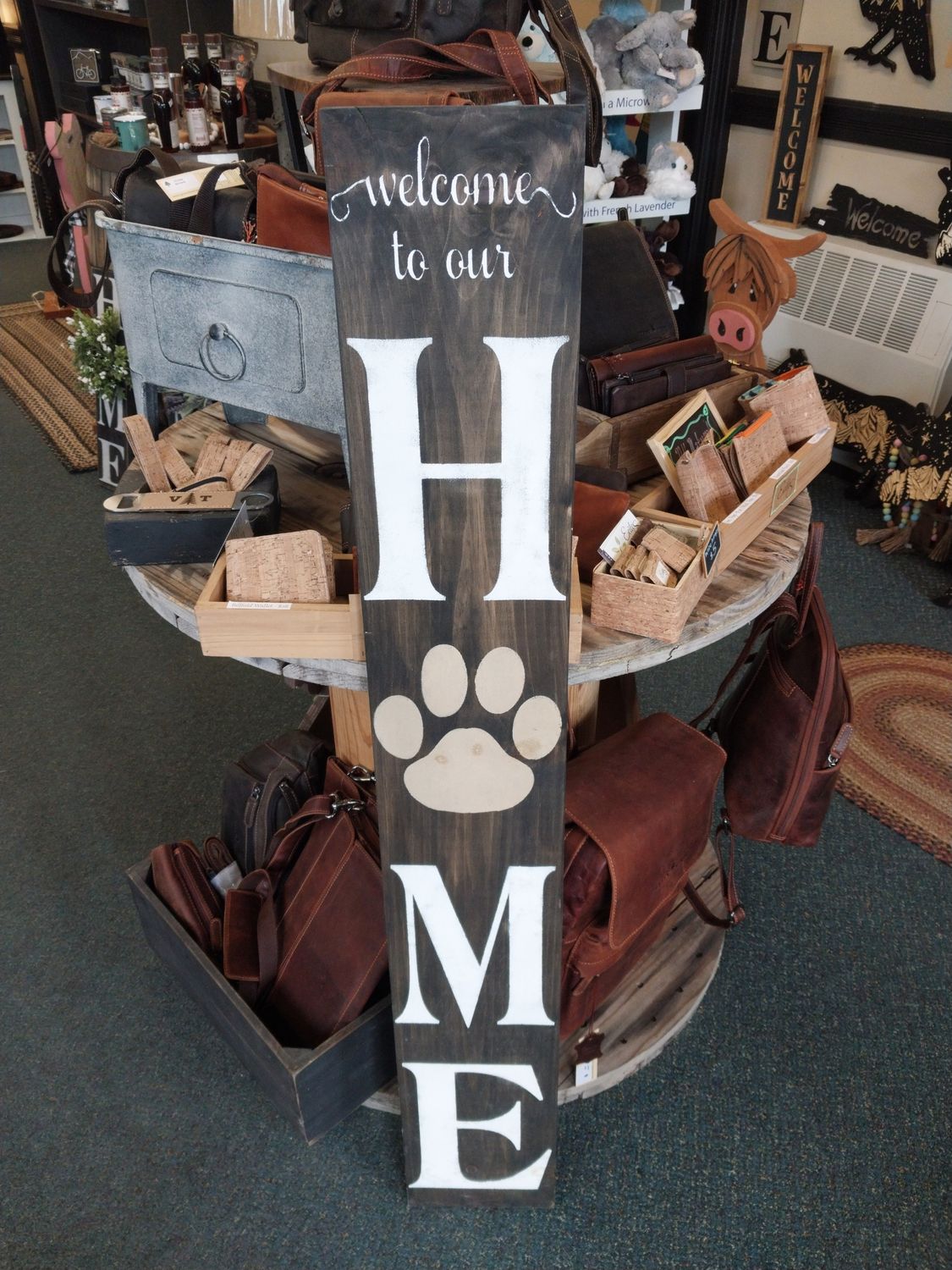 Paw Print Welcome