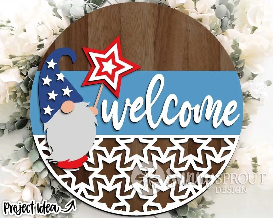 4th of July Gnome