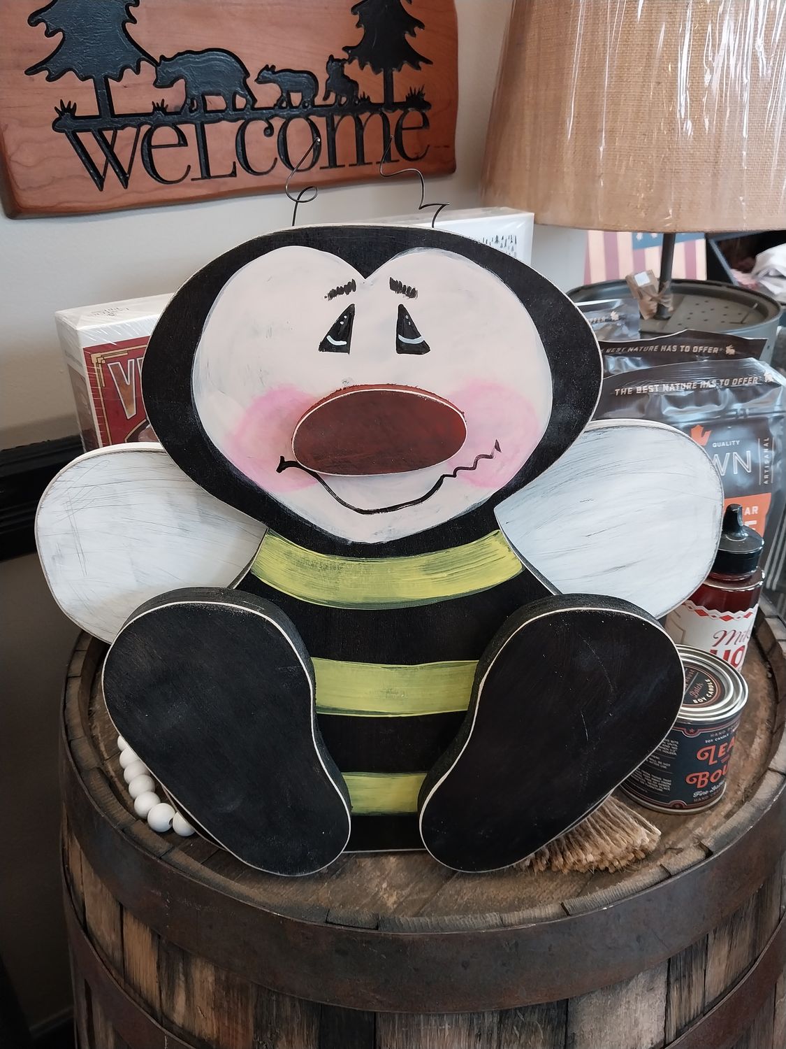 Wooden Bumble Bee