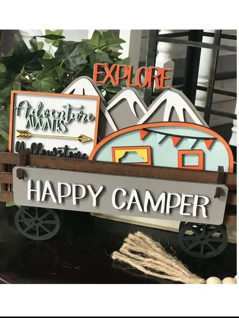 Happy Camper Sign