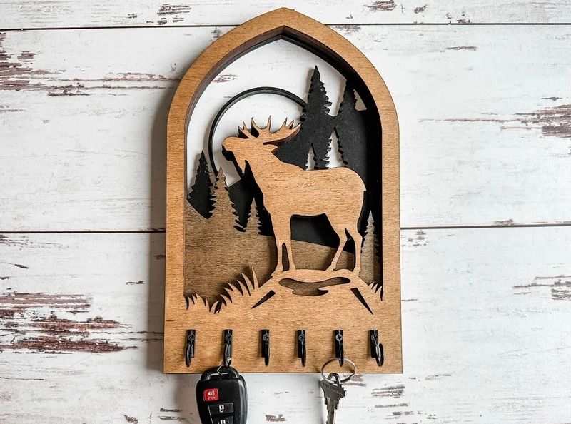 Moose Key Holder