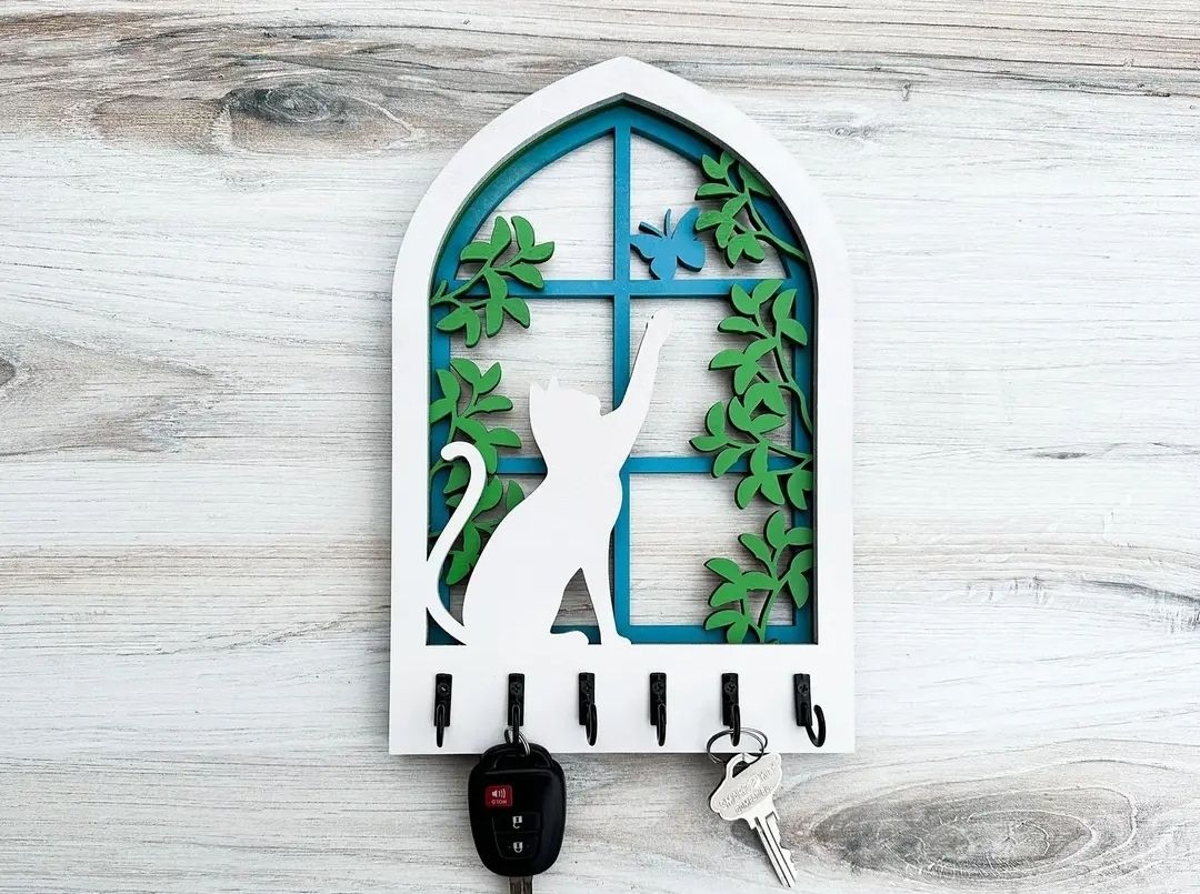 Cat Key Holder