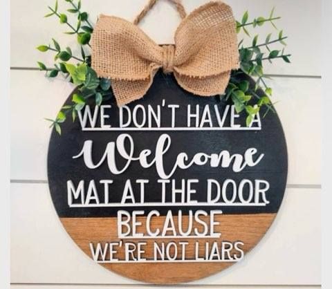 Welcome Door Hanger