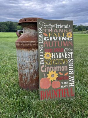 Fall Themed Sign