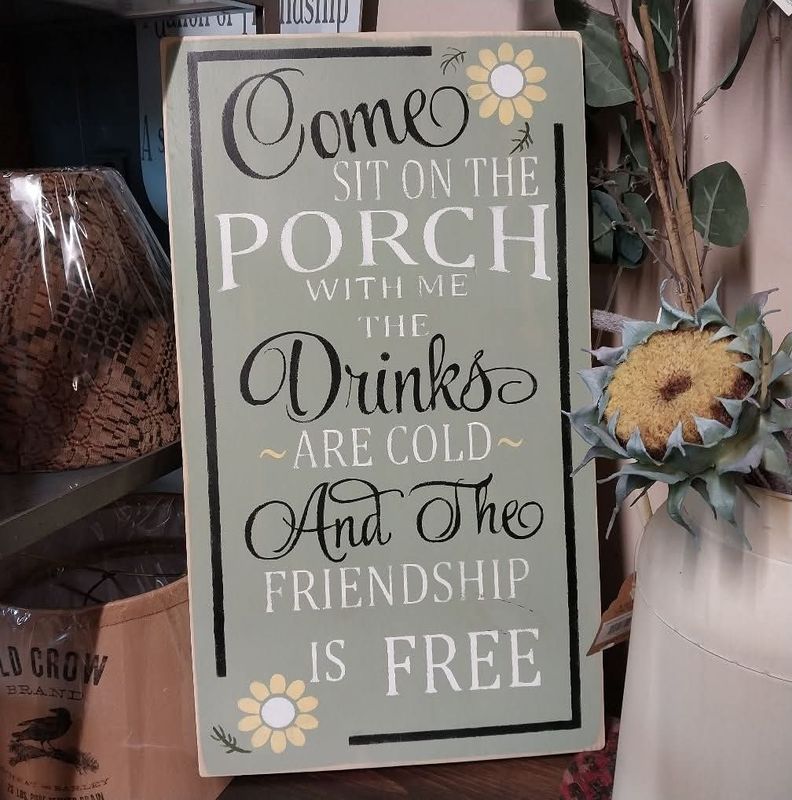 Porch Sign