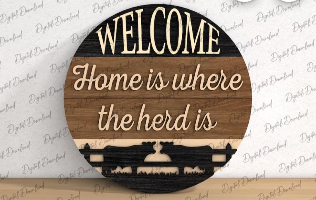 Herd Door Hanger