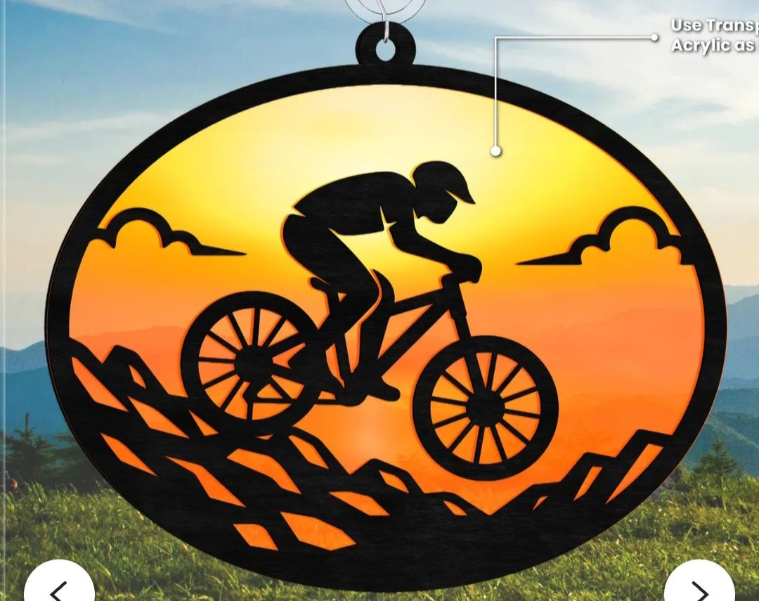 Mountain Bike Sign