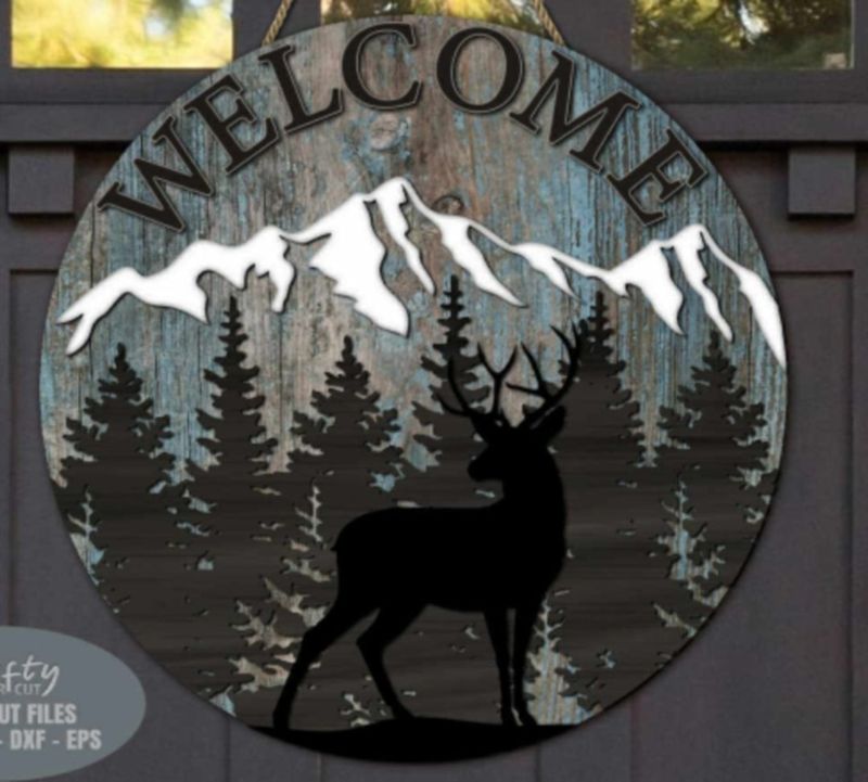 Welcome with Deer
