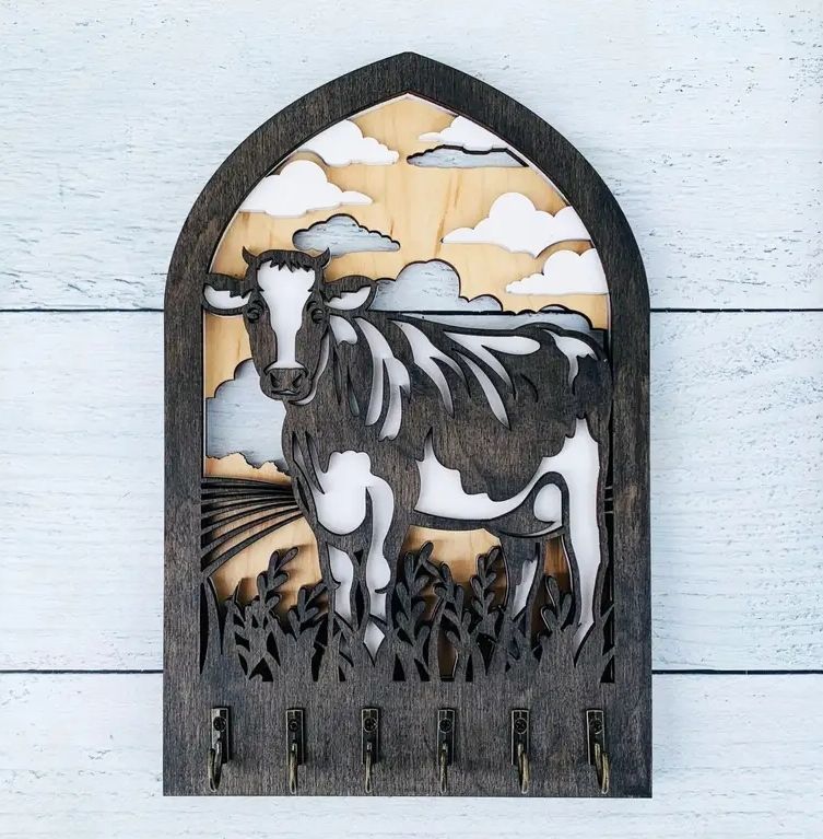 Cow Key Holder