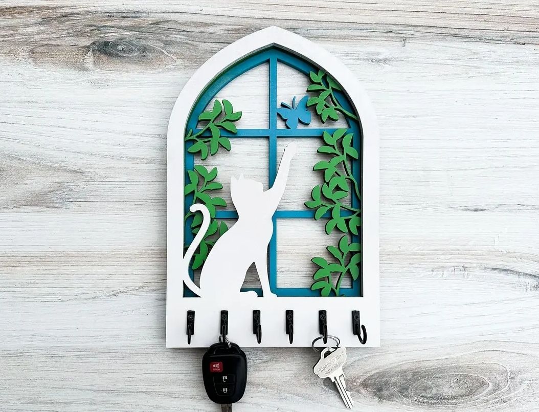 Cat Key Holder