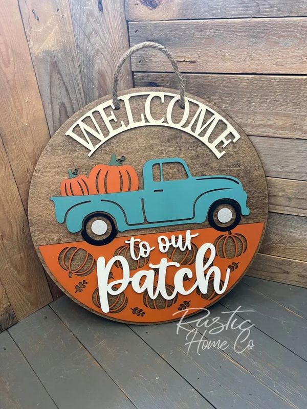 Pumpkin Patch Sign