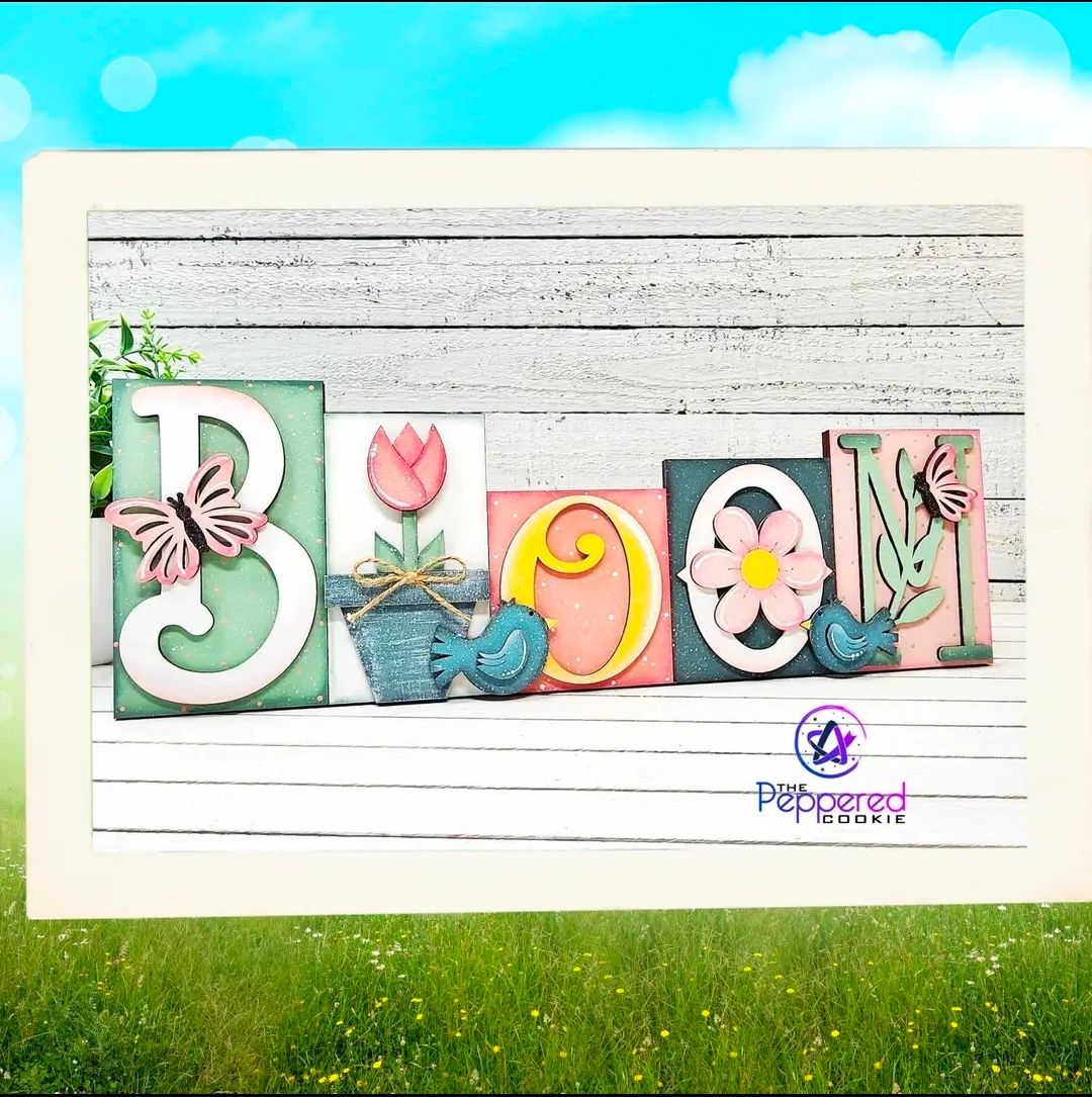 Bloom Spring Shelf Sitter