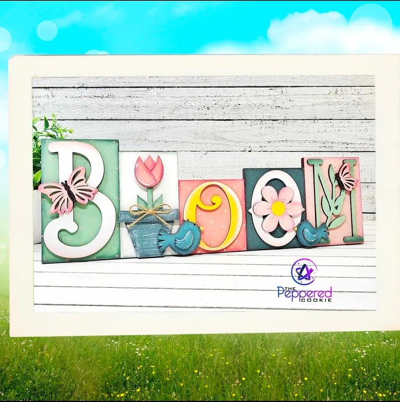 Bloom Spring Shelf Sitter