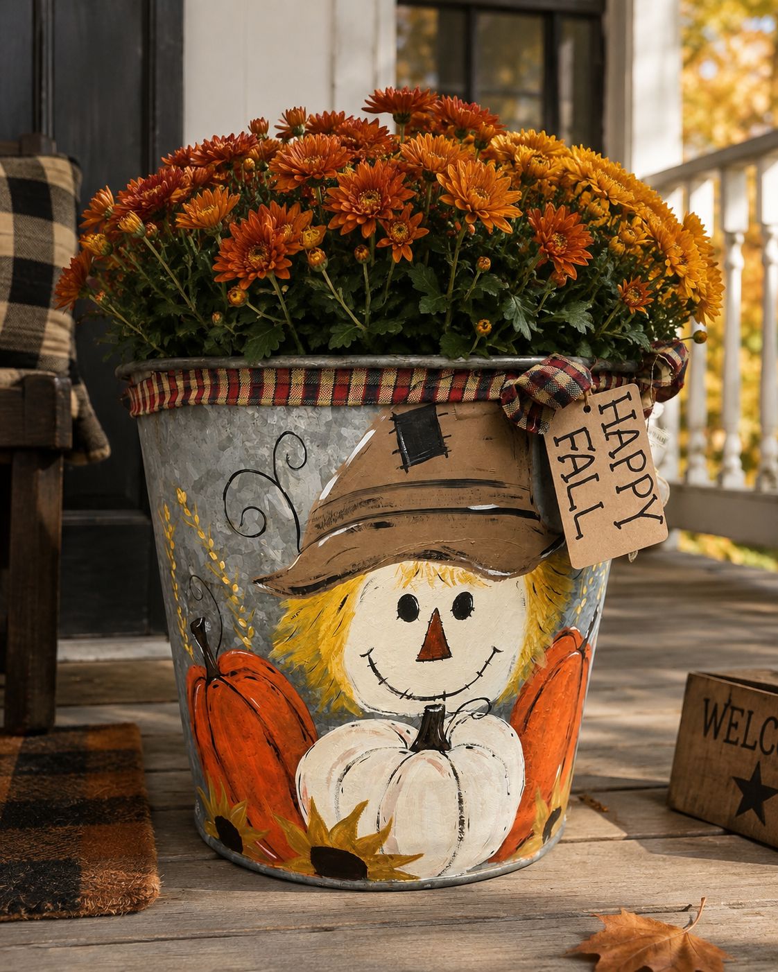 Scarecrow Sap Bucket and Shipping