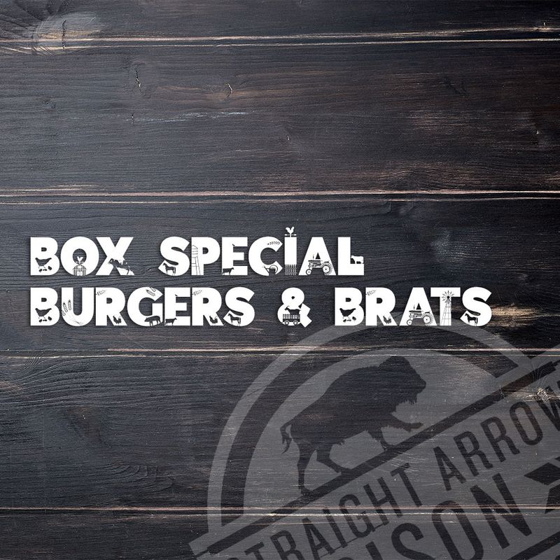 Box Special:  Burgers and Brats