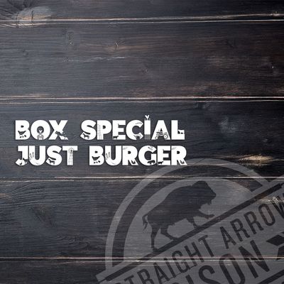 Box Special: Just Burger Box Special: Just Burger
