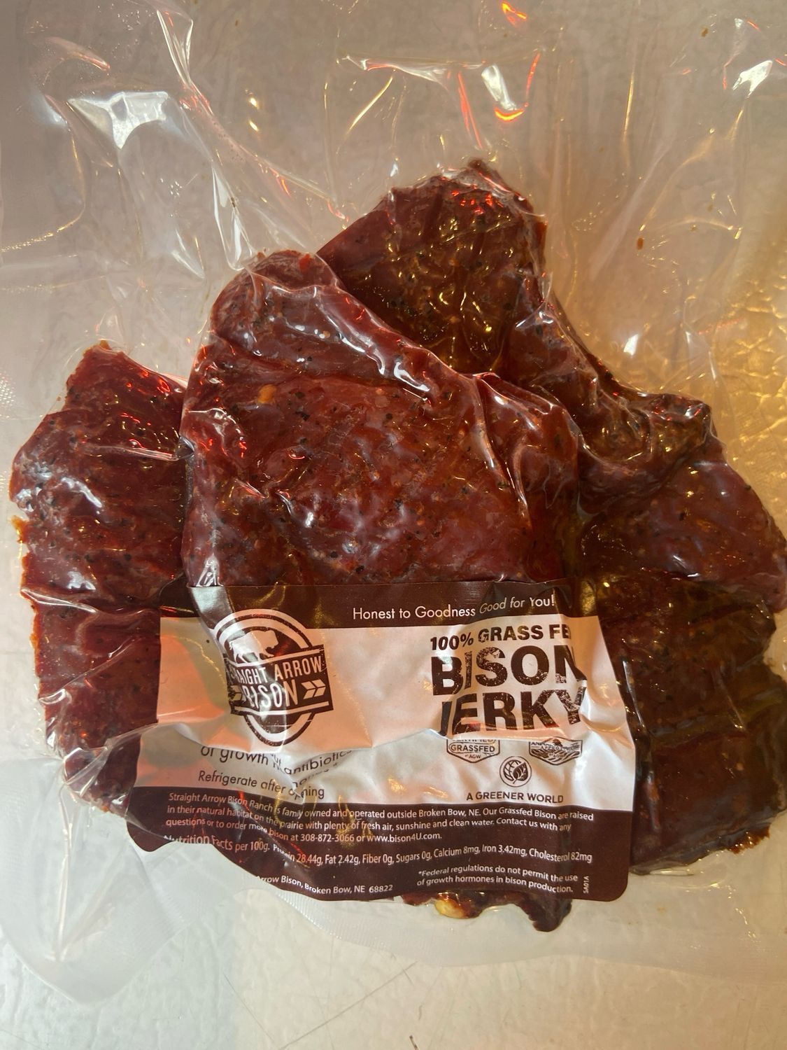 Grass-Fed Bison Jerky