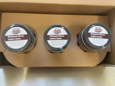 Whipped Bison Tallow Balm | 3 Jar Pack Whipped Bison Tallow Balm | 3 Jar Pack