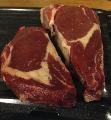 Steak:  Bison Ribeye Steak