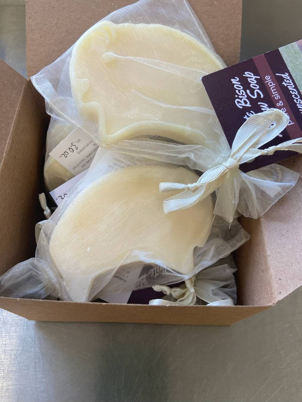 White Bison Soap | 5 Bar Pack - Grass-fed Bison Meat and Products in Nebraska