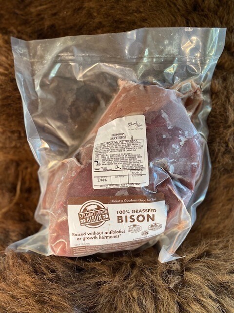 Roast:  Bone-In Bison Chuck Roast