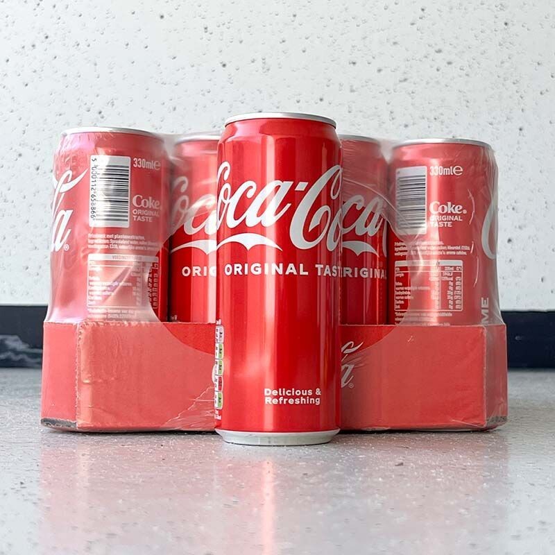 Coca Cola per blikje