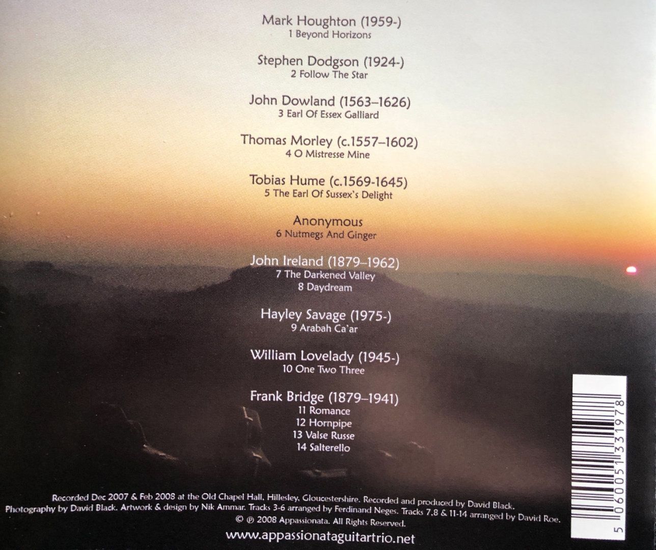 Appassionata Beyond Horizons - CD