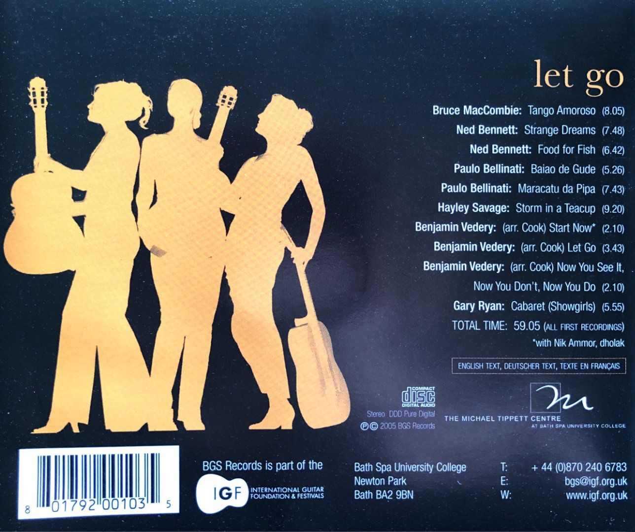 Appassionata Let Go - CD