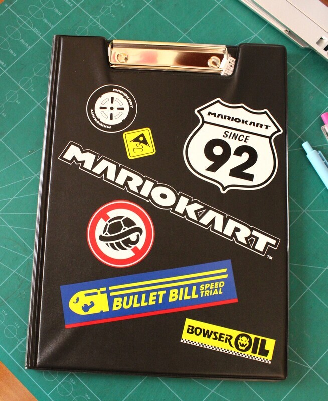 Mario Kart Clipboard
