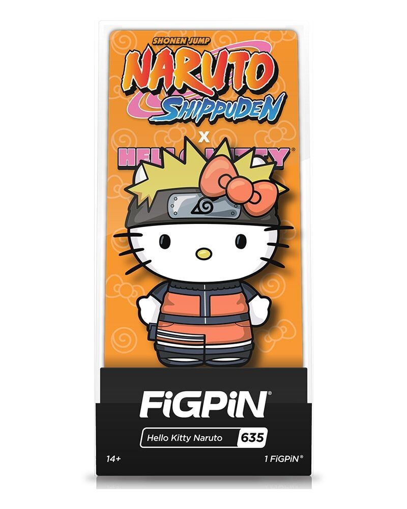 Hello Kitty X Naruto Pin - Hello Kitty Naruto