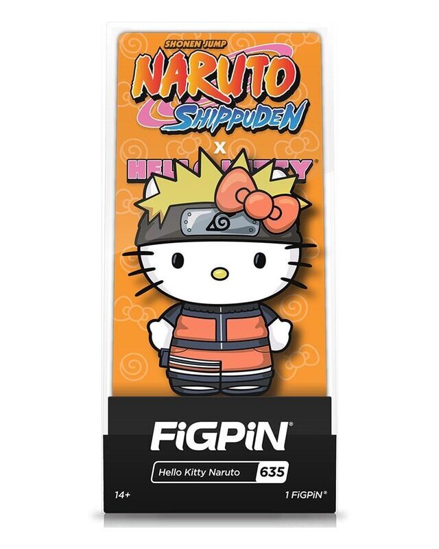 Hello Kitty X Naruto Pin - Hello Kitty Naruto