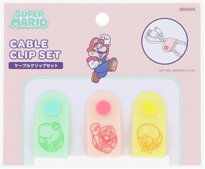 Super Mario Cable Clips Set - Alleys