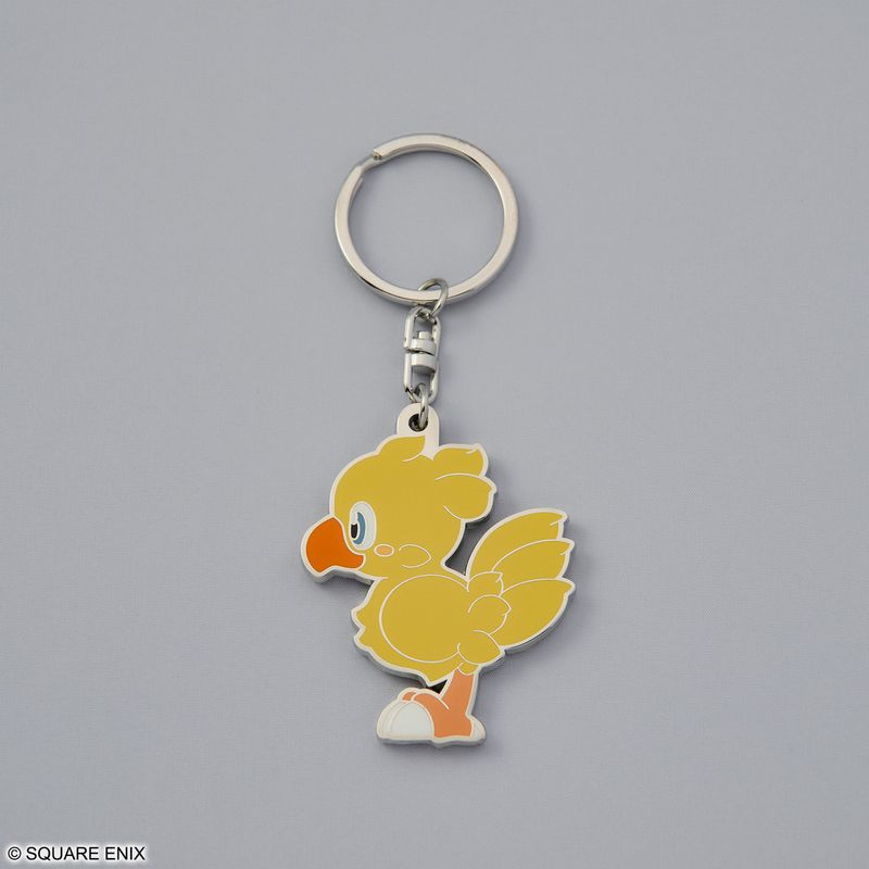 FF - Chocobo Metal Keychain