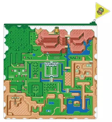 Zelda: Hyrule Map Pouch