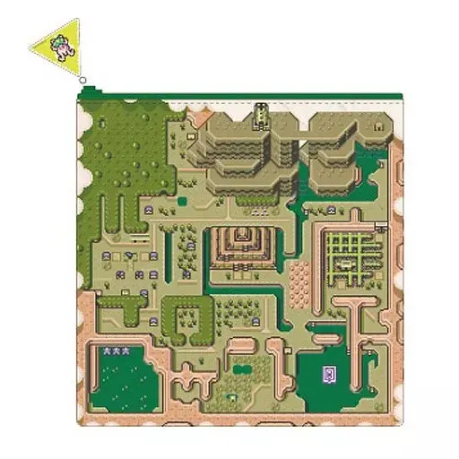 Zelda: Hyrule Map Pouch