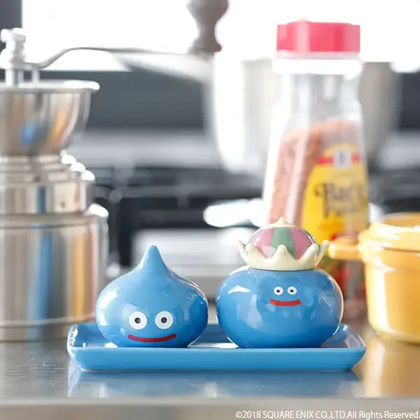 Dragon Quest-  Salt &amp; Pepper Slime &amp; King Slime