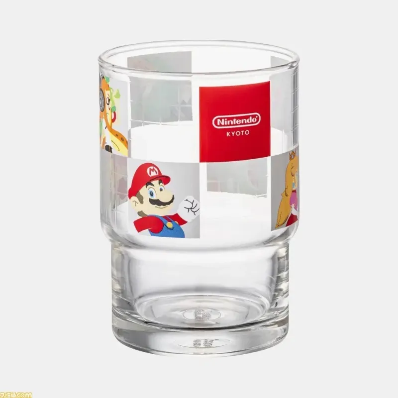 Nintendo Kyoto - Exclusive Mario &amp; Friends Glass Cup