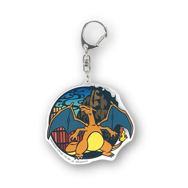 Pokemon - Charizard Round Keychain