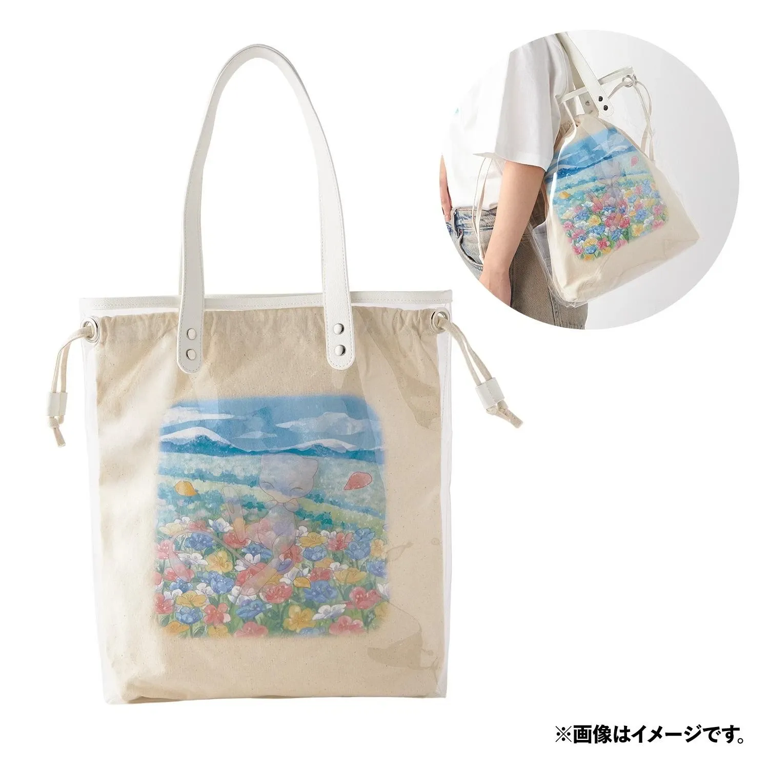 Pokemon Mew Tote Bag Invisible to Me